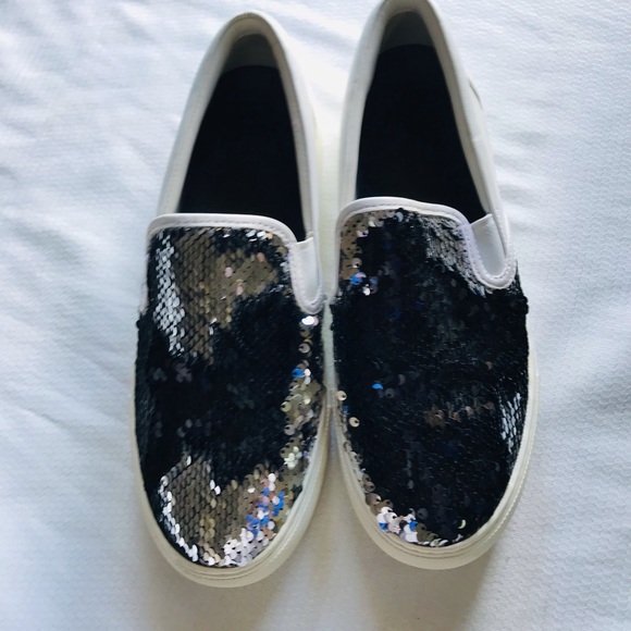 Tory Burch Sequin Slip-On Sneakers - Picture 6 of 16